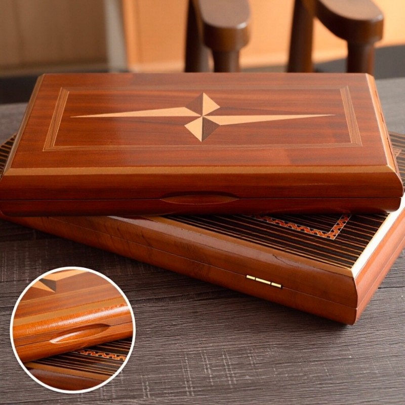 Jeu de backgammon en bois mass - Board Game Vantage avis et prix